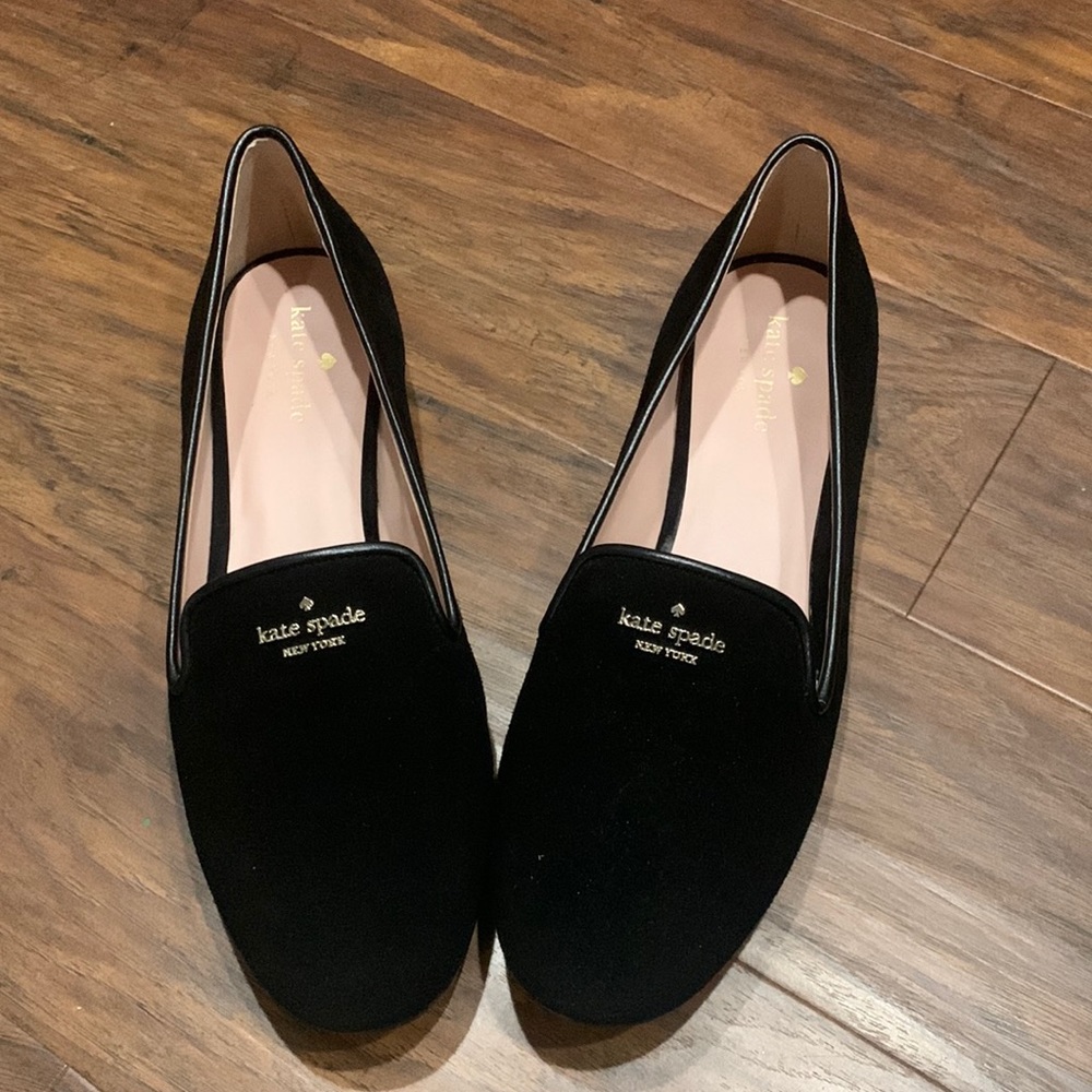 KATE SPADE black loafers 🖤